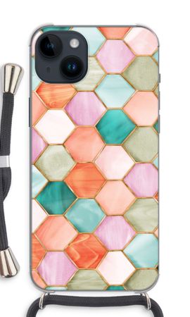 Hexagons in stained glass