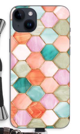 Hexagons in stained glass