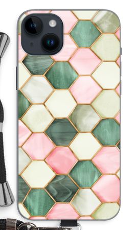 Hexagons in stained glass