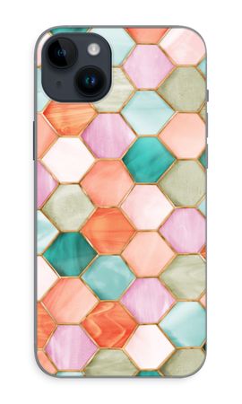 Hexagons in stained glass