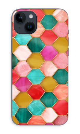 Hexagons in stained glass