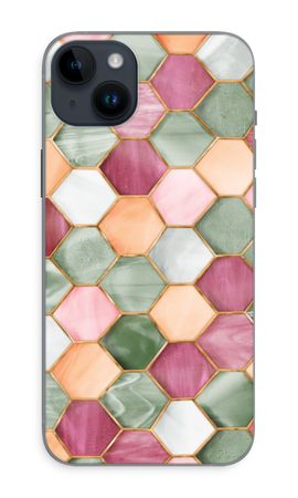 Hexagons in stained glass