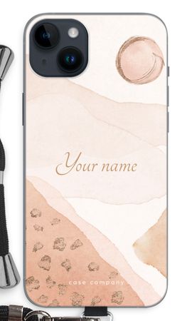 Gold Spots Namecase - Blush