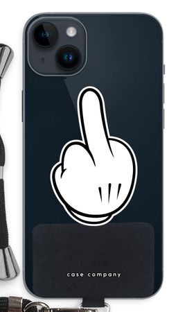Middle finger black
