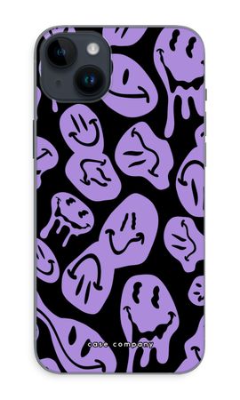 Melting Smiley - Purple