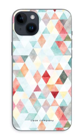 Coloured triangles pastel