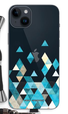 Coloured triangles blue