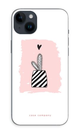 Black and white cactus