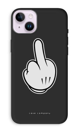 Middle finger black