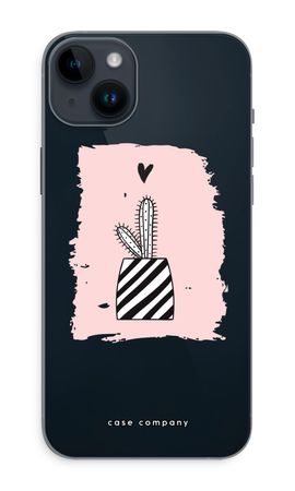 Black and white cactus