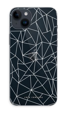 Geometric lines white