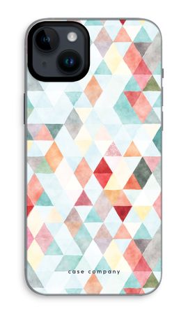 Coloured triangles pastel