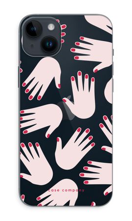 Hands pink