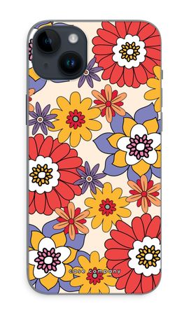 Retro Flowers - Yellow