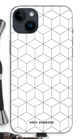 Cubes black and white