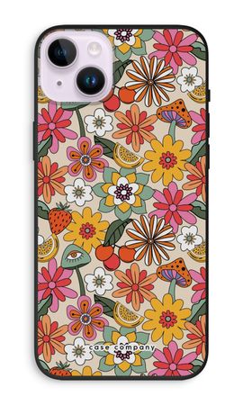 Retro bloemen N°2 - Geel