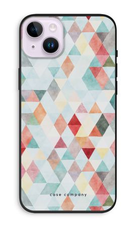 Gekleurde driehoekjes pastel