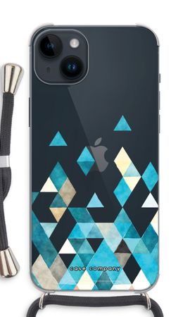 Coloured triangles blue