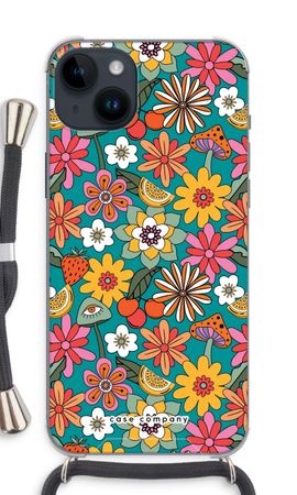 Retro Flowers N°2 - Blue