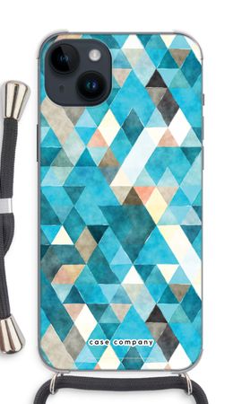 Coloured triangles blue