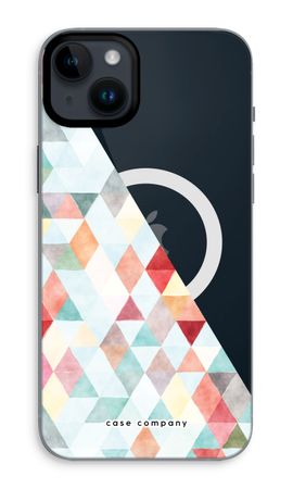 Coloured triangles pastel