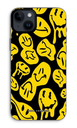 Melting smiley - Yellow