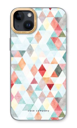 Coloured triangles pastel