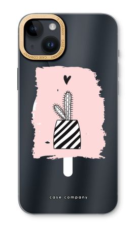 Black and white cactus