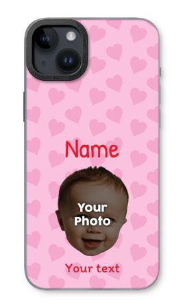 Personalized Face - Hearts N°2