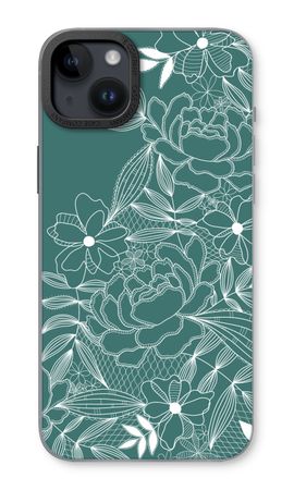Flowers in lace