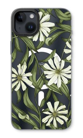 White flower pattern