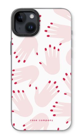 Hands pink