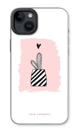 Black and white cactus