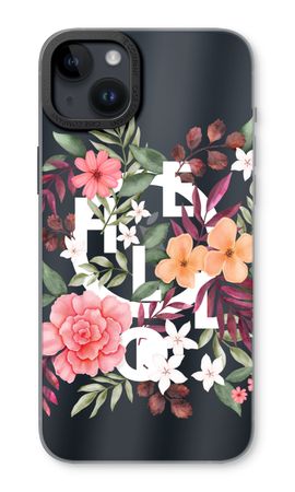 Hello in flowers