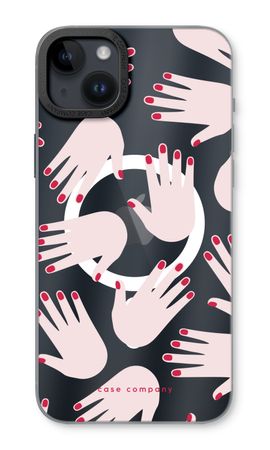 Hands pink