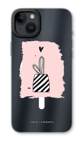 Black and white cactus