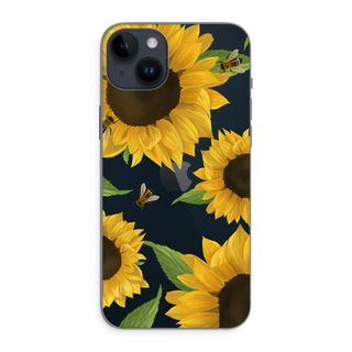Sunflower and bees