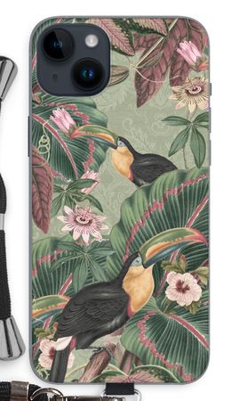 Tropical jungle toucan