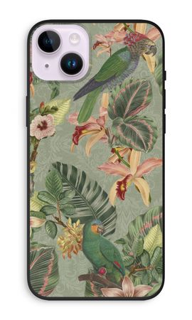 Tropical jungle parrot