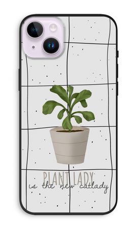 Houseplant on windowpane