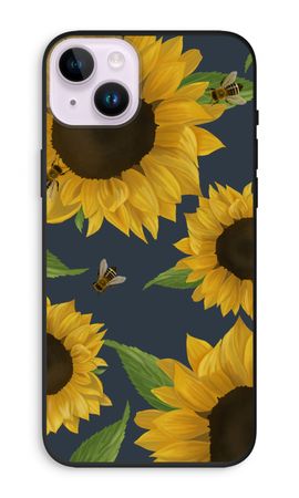 Sunflower and bees