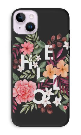 Hello in flowers