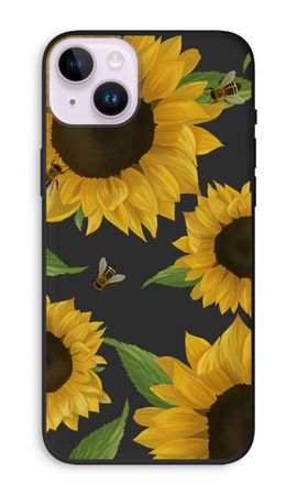 Sunflower and bees