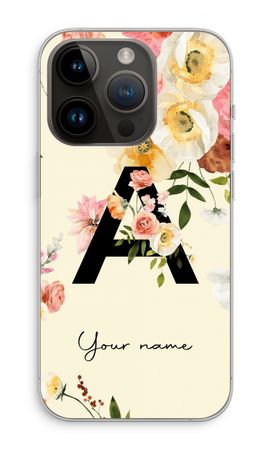 Flirty Flowers Monogram