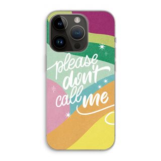 Don't call