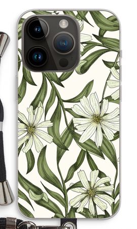 White flower pattern