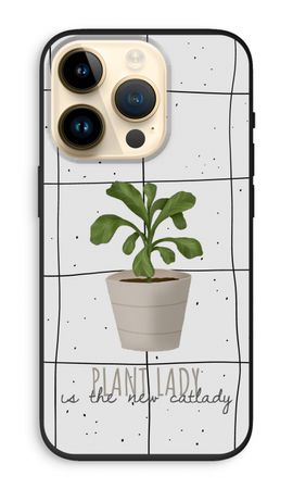 Houseplant on windowpane