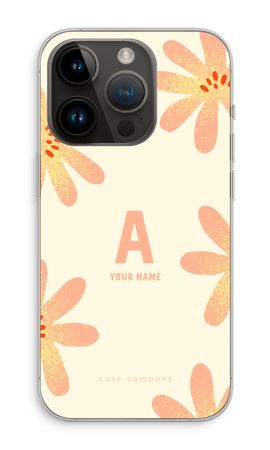Peach Blossom Monogram