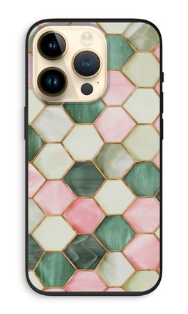 Hexagons in stained glass