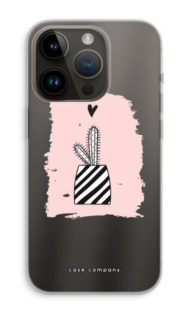 Black and white cactus